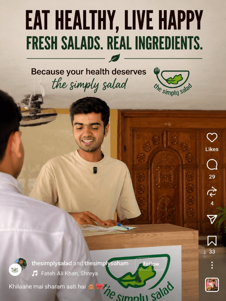 The Simply Salad shop post